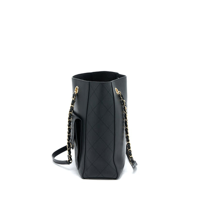 Chanel Tote Bag Lambskin Black LGHW