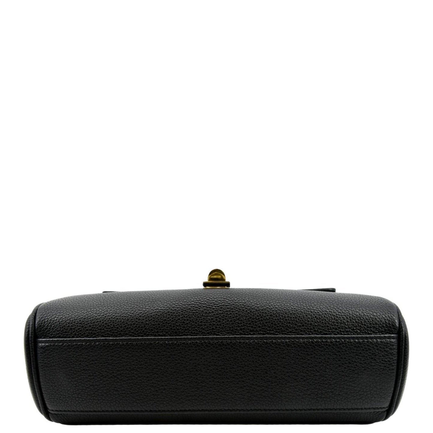 CELINE Teen 16 Calfskin Leather Crossbody Bag Black