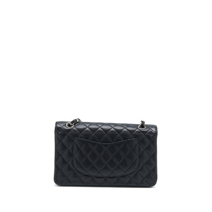 Chanel Medium Classic Double Flap Bag Caviar Black SHW