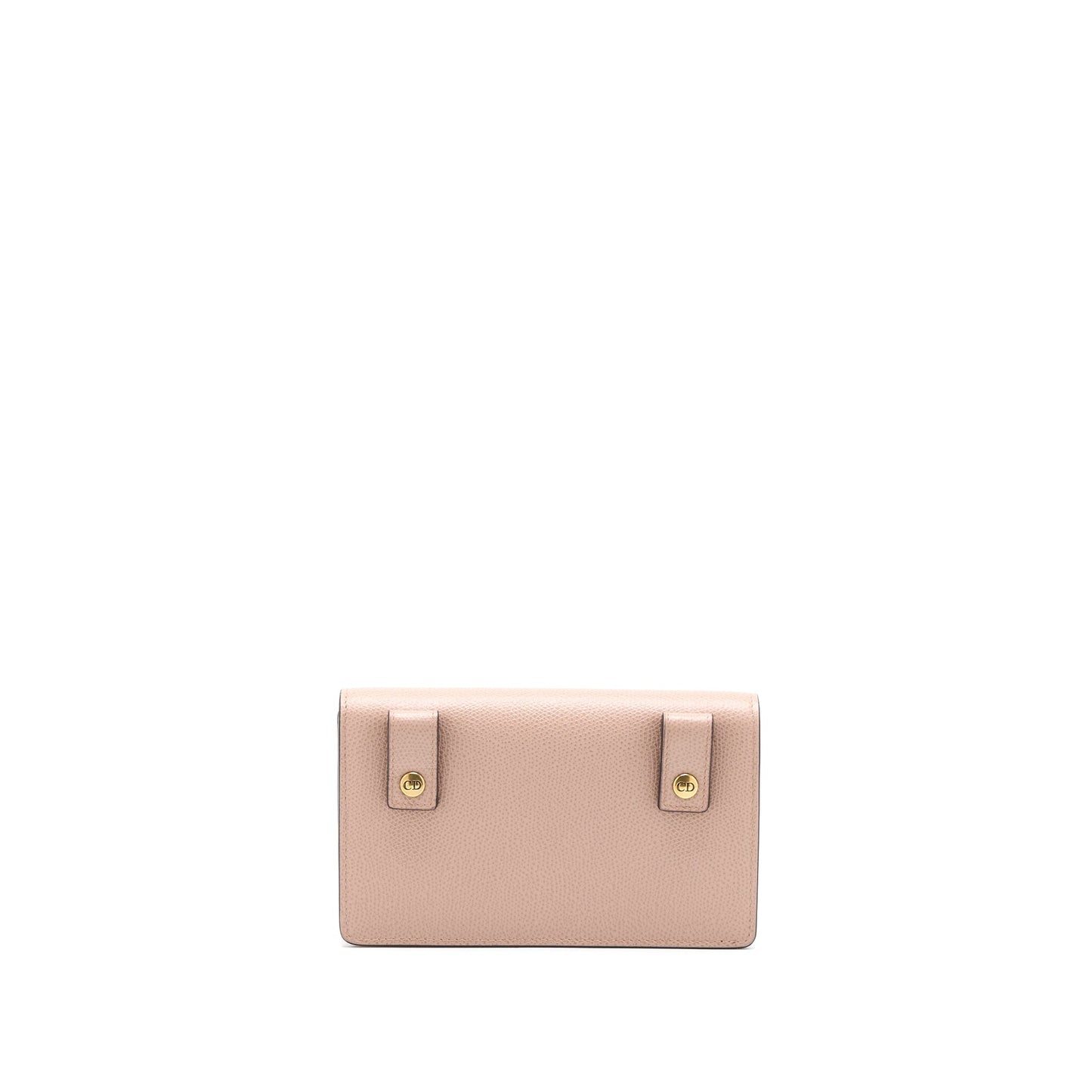 Dior Saddle Belt Pouch Grained Calfskin Dark Beige