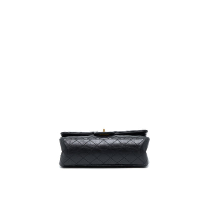 Chanel Small 2.55 Reissue Flap Bag Aged Calfskin Black Brushed GHW