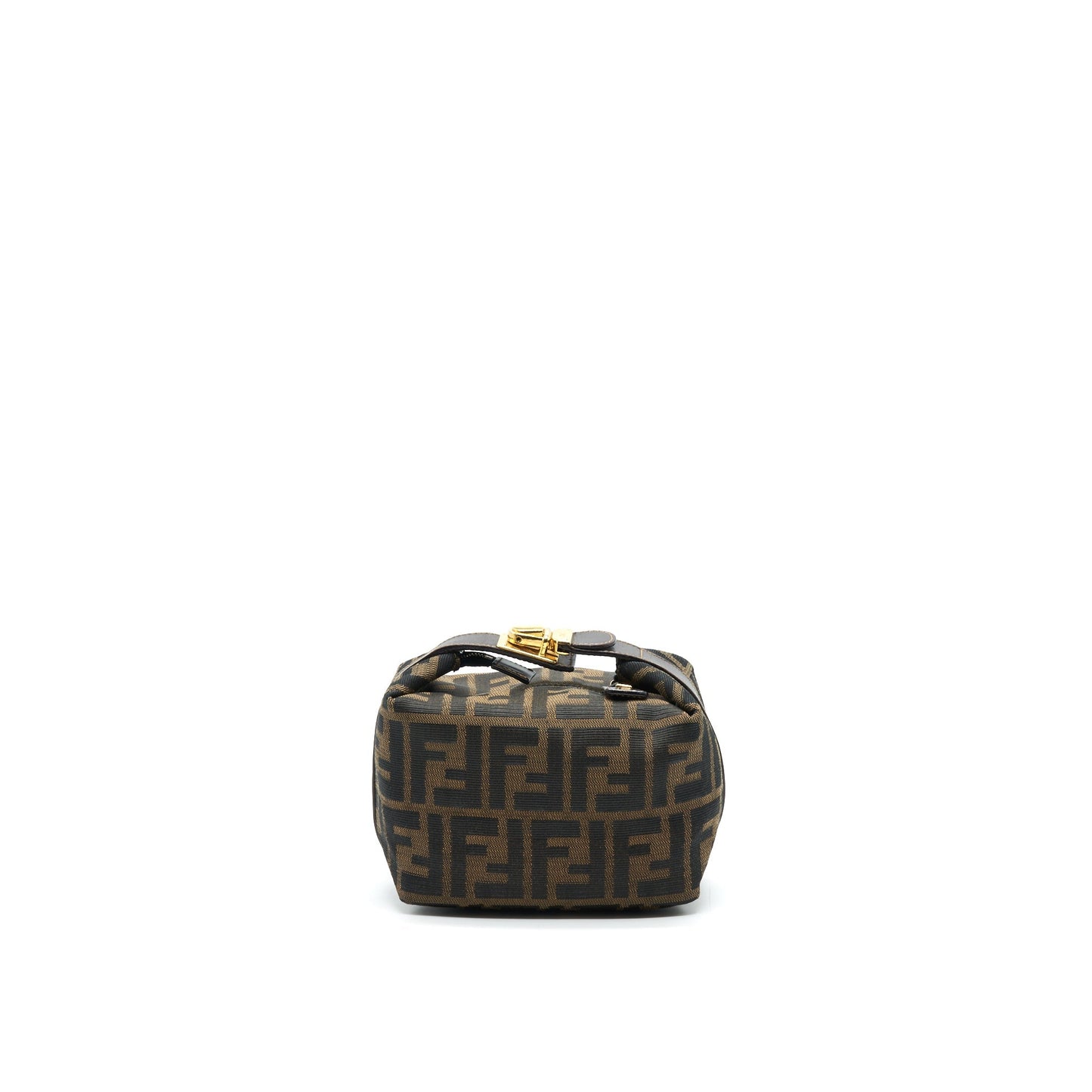 FENDI VINTAGE MINI COSMETIC BAG FF ZUCCA CANVAS