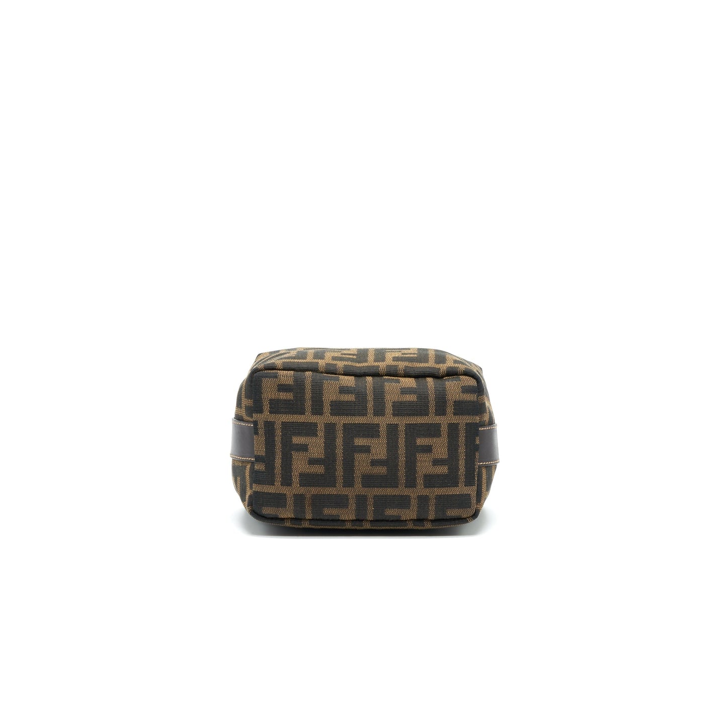 FENDI VINTAGE MINI COSMETIC BAG FF ZUCCA CANVAS