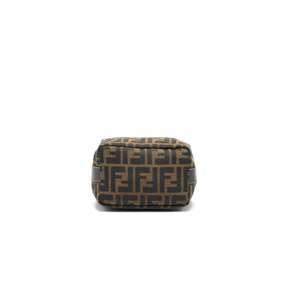 FENDI VINTAGE MINI COSMETIC BAG FF ZUCCA CANVAS