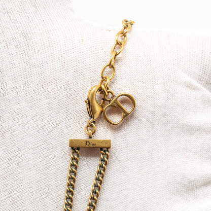 Dior J'A Choker Gold Tone