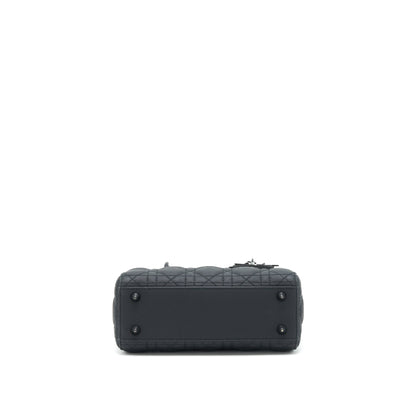 Dior Small Lady Dior Tote Purse so black