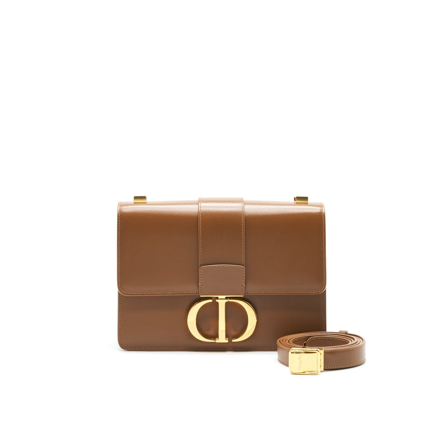 DIOR 30 MONTAIGNE MEDIUM BAG CALFSKIN CARAMEL
