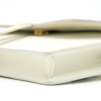 Dior Saddle Belt Pouch White