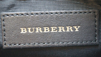 BURBERRY Embossed Leather Chichester Crossbody Bag