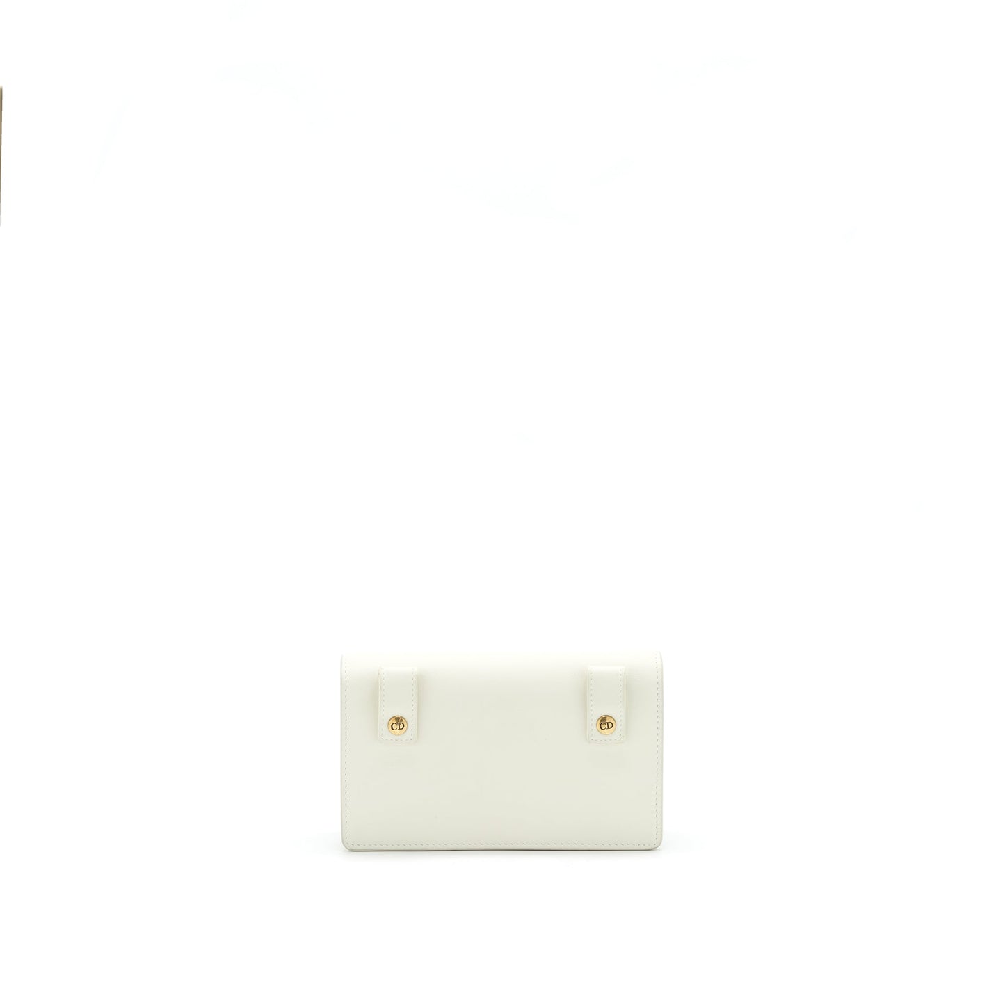 Dior Saddle Belt Pouch White