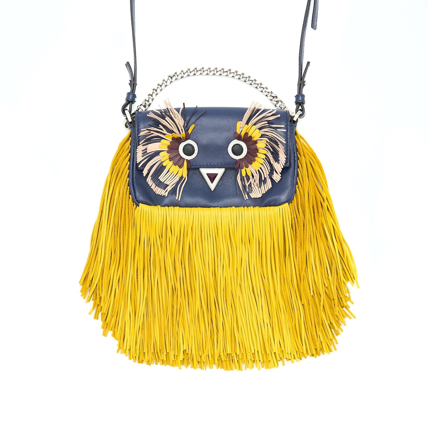 Fendi Mini Monster Crossbody Purse Multicolour