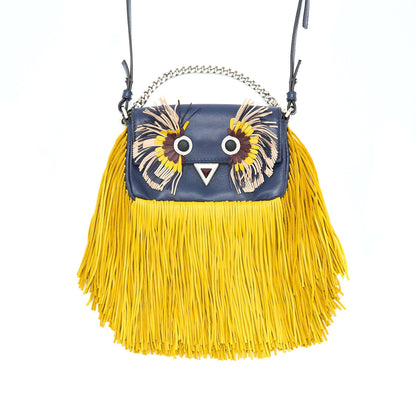 Fendi Mini Monster Crossbody Purse Multicolour