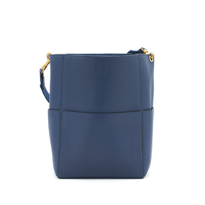 Celine Sangle Bucket Purse Navy new logo