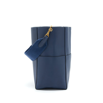 Celine Sangle Bucket Purse Navy new logo