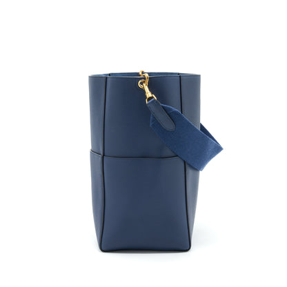 Celine Sangle Bucket Purse Navy new logo