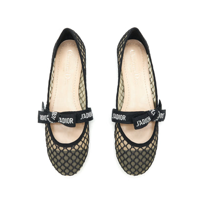 Dior Size 35.5 Ballet Flats Black