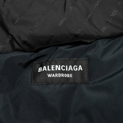 Balenciaga size 44 oversized puffer jacket black
