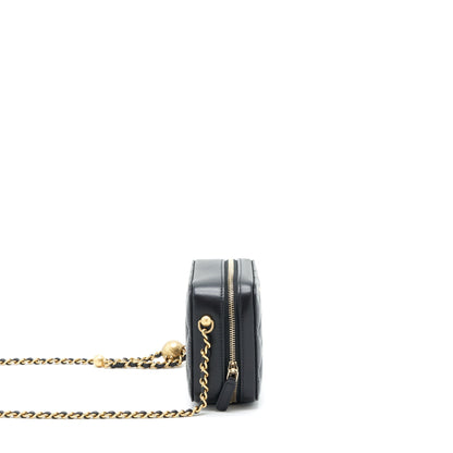 Chanel Pearl Crush Camera Bag Lambskin Black GHW