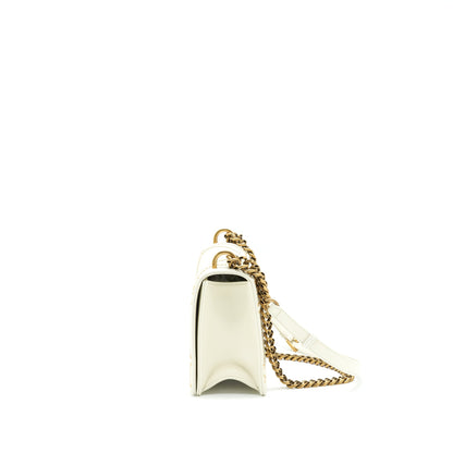 Dior Medium studded Diorama White