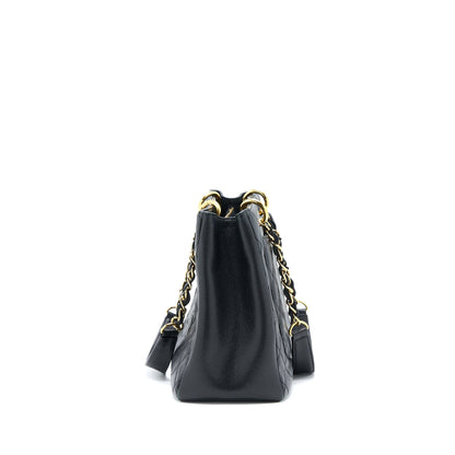 Chanel Grand Shopping Tote Bag Caviar Black GHW