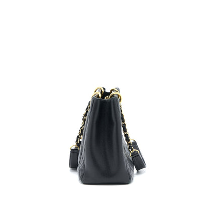 Chanel Grand Shopping Tote Bag Caviar Black GHW