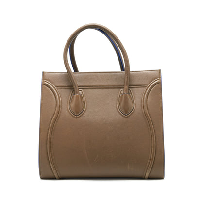 Celine Phantom Tote Purse Dark Brown/Blue