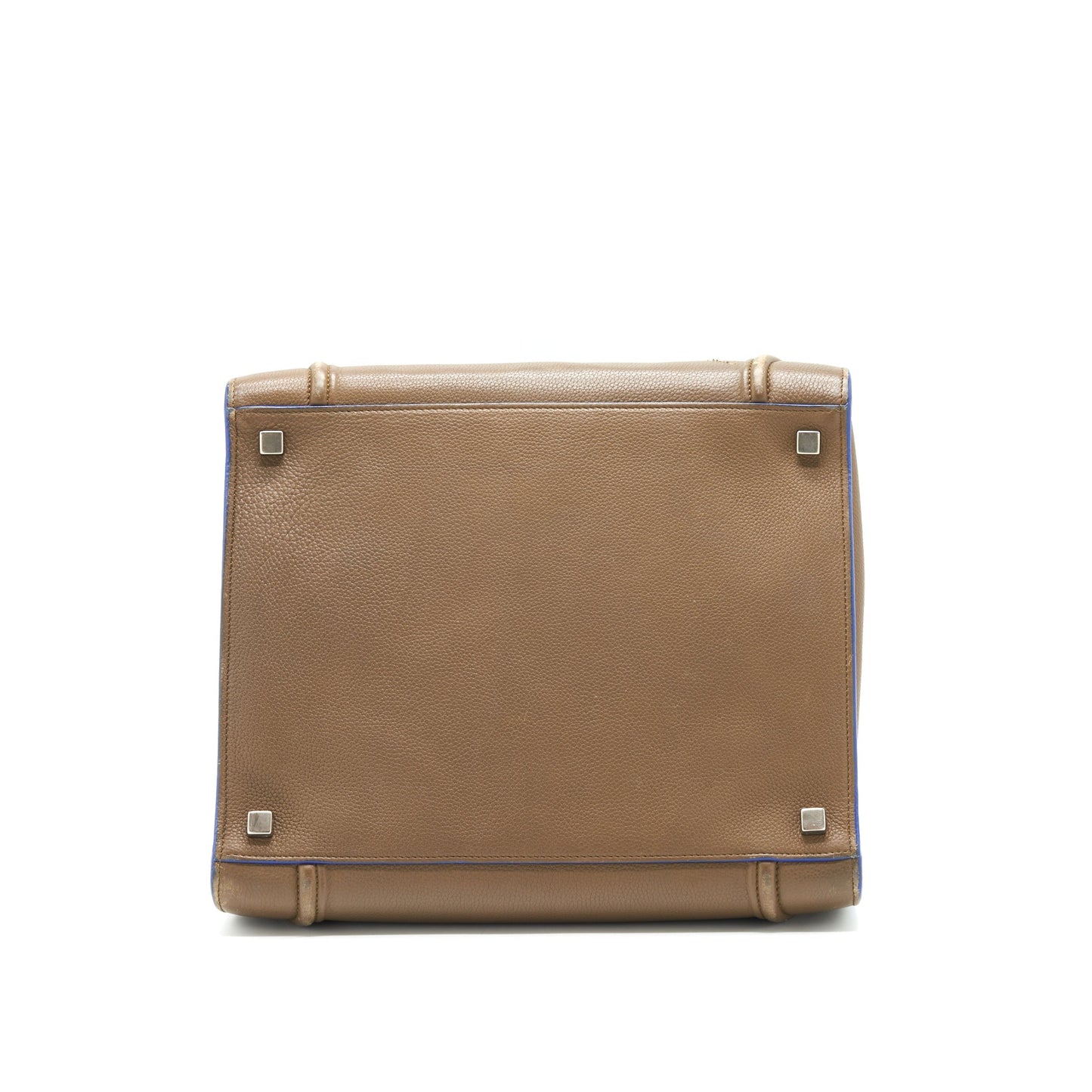 Celine Phantom Tote Purse Dark Brown/Blue