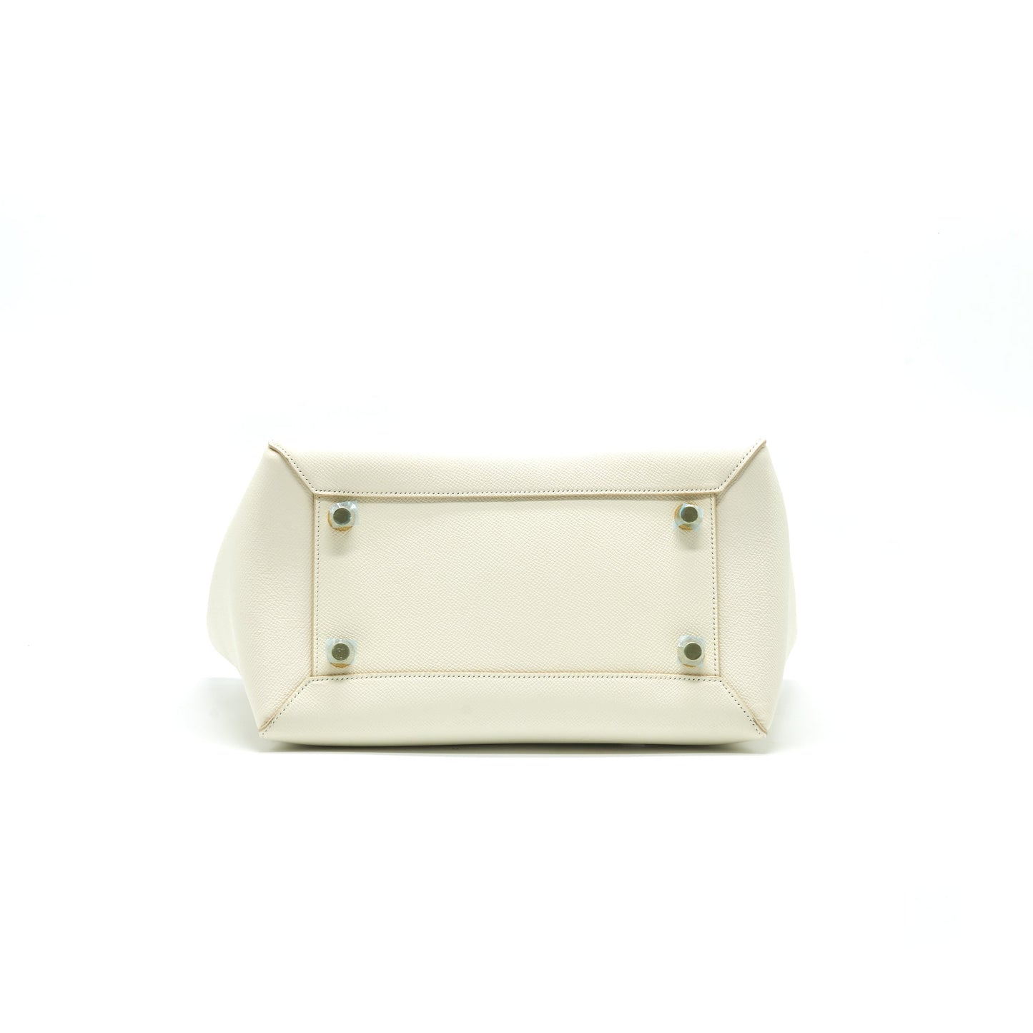 Celine Mini Belt Purse White with