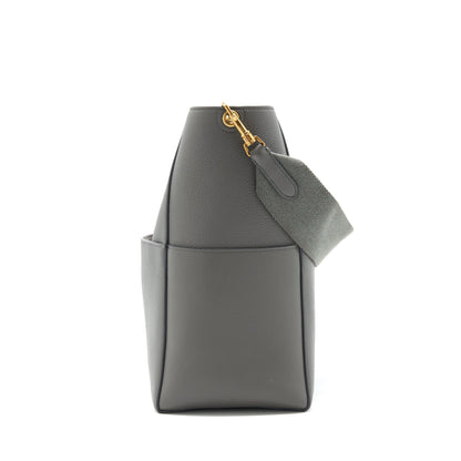 Celine Sangle Bucket Purse grey