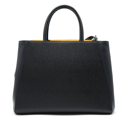Fendi 2Jours Tote Purse Black