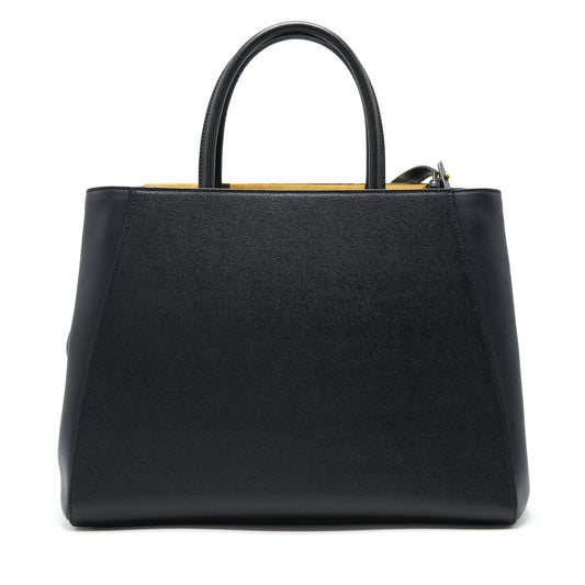 Fendi 2Jours Tote Purse Black