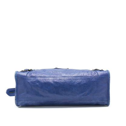 Balenciaga Classic City Purse Blue