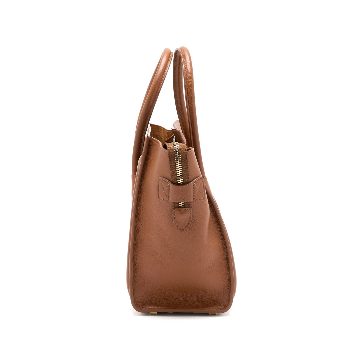 Celine Micro Luggage Purse Calfskin Brown