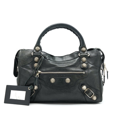 Balenciaga Giant City in Black