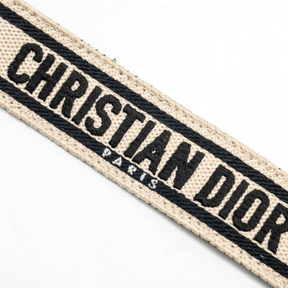 Dior Adjustable Shoulder Strap embroidery Multicolour