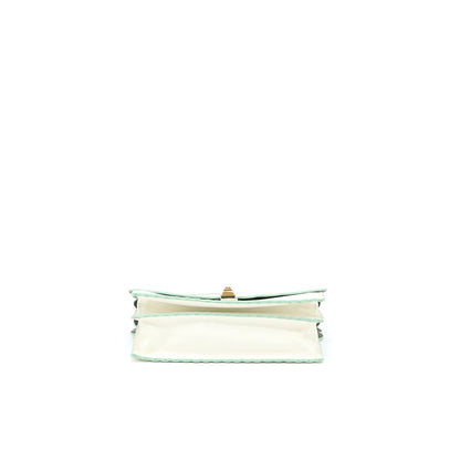 Fendi Kan I Purse Calfskin White
