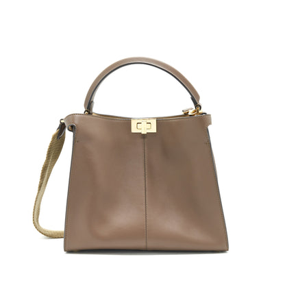 Fendi Peekaboo X-Lite Medium Brown