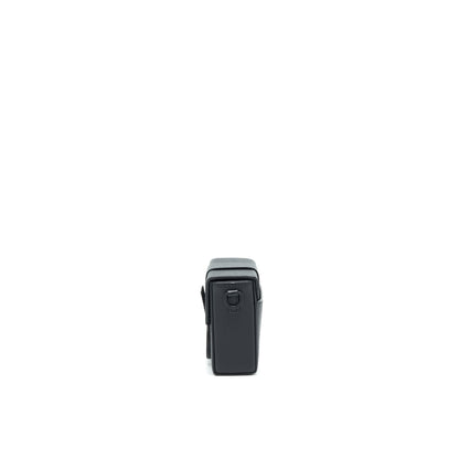 Dior 30 Montaigne Box Purse in Grained Calfskin So Black