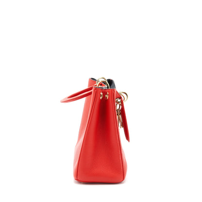 Dior Diorissimo Tote Purse Red