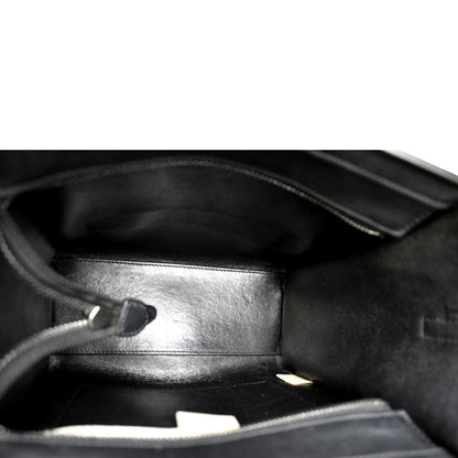 CELINE Nano Luggage Calfskin Leather Shoulder Bag Tricolor