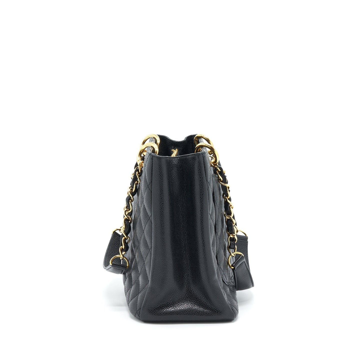 Chanel Grand Shopping Tote Bag Caviar Black GHW