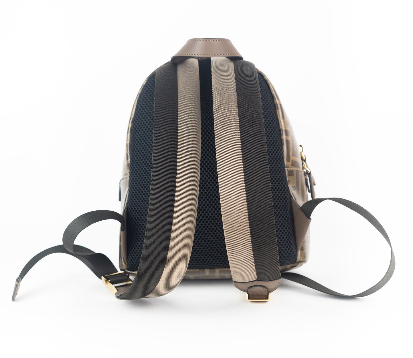Fendi FF Glazed Fabric Mini Backpack