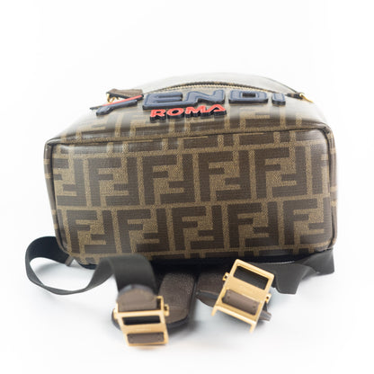 Fendi FF Glazed Fabric Mini Backpack