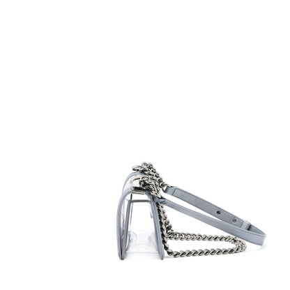 Chanel Small Boy PVC/Lambskin Silver SHW