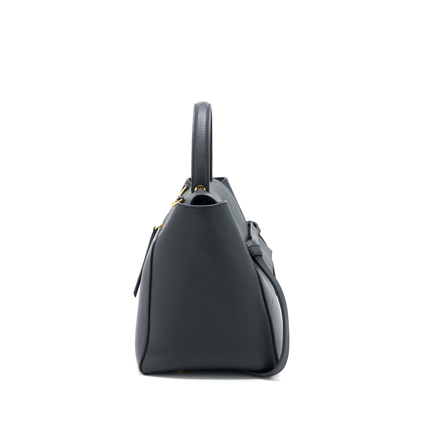Celine Mini Belt Purse Grained Calfskin Black