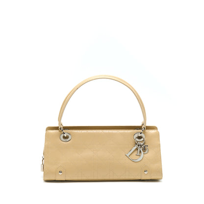 Dior Vintage Lady Dior Long Cuir Calfskin Beige