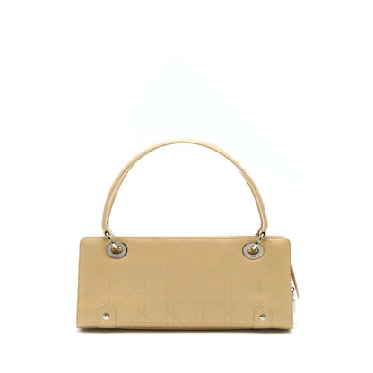 Dior Vintage Lady Dior Long Cuir Calfskin Beige