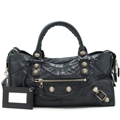Balenciaga Giant City Purse Navy