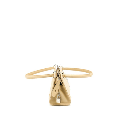 Dior Vintage Lady Dior Long Cuir Calfskin Beige