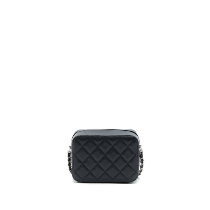 Chanel Mini Camera Case Caviar Black SHW